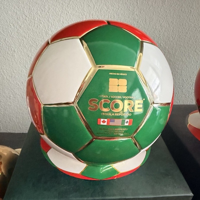 FIFA World Cup Reposado Mexico Colors Soccer Ball w/ Presentation Box