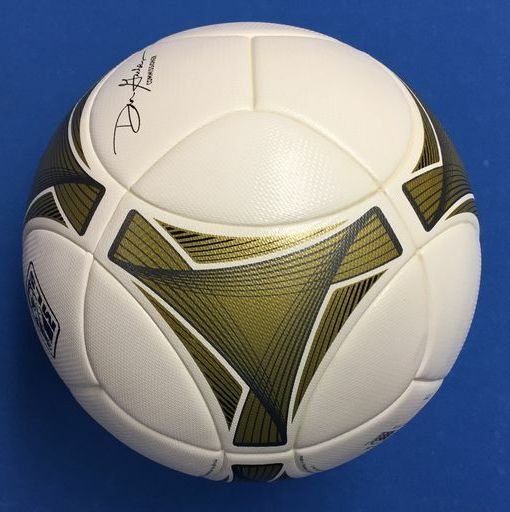 GENUINE ADIDAS MLS PRIME 2 FINAL GOLD MATCHBALL 2013 NEW EXTREMELY RARE INCS BOX gallery