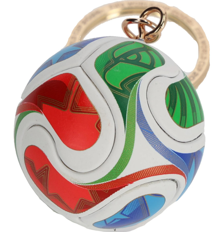 HOT ONE SIZE SOLID ROUND CLIP SOCCER KEYRING FI FA WOLD BALL CUP | 2026