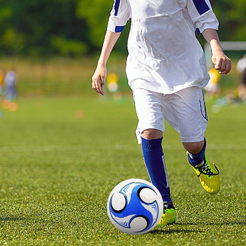 Standard Size 4 Soccer Ball PU Material Non Inflatable Shipping Lot N1 I6D3 A7N4 gallery