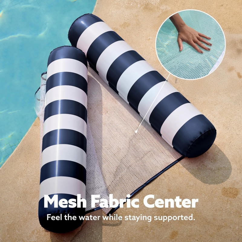 SLOOSH Hammock Pool Floats Adults, 4-in-1 Multi-Purpose Inflatable Pool Float... gallery