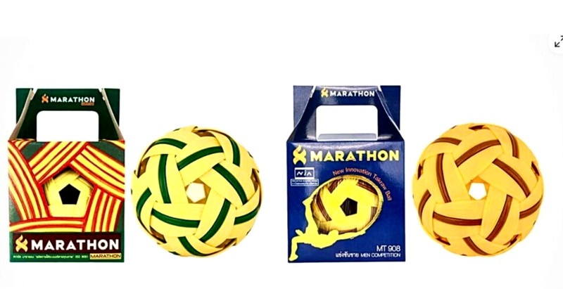 SEPAK TAKRAW Rattan Volleyball Kick Training Asian Sport Ball Game Thai x 2