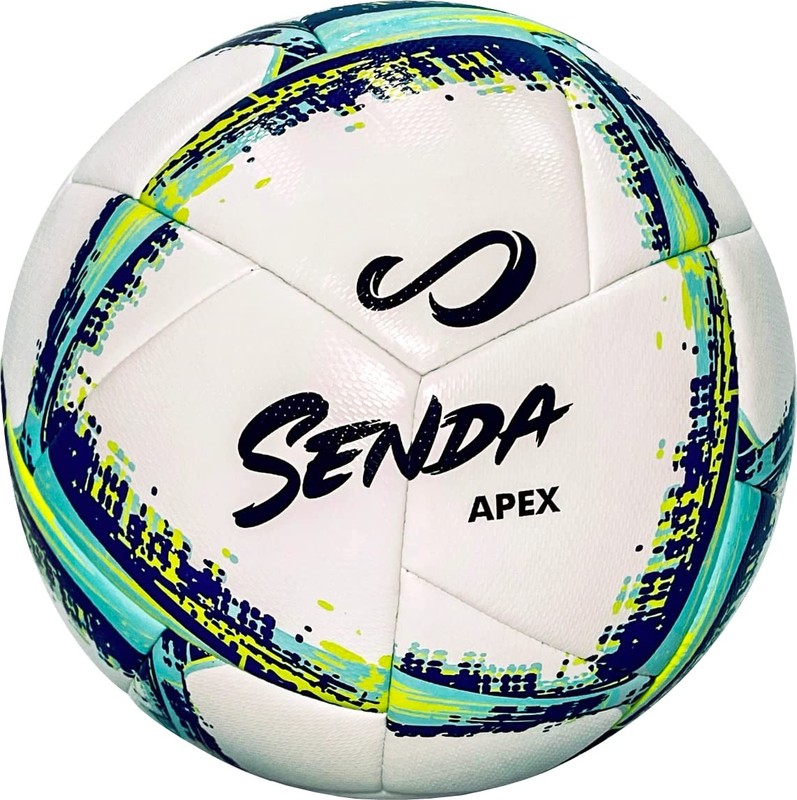 Apex Match Soccer , Fair Trade Certified, Blue/Yellow/White, Size 5 (13 & Up)