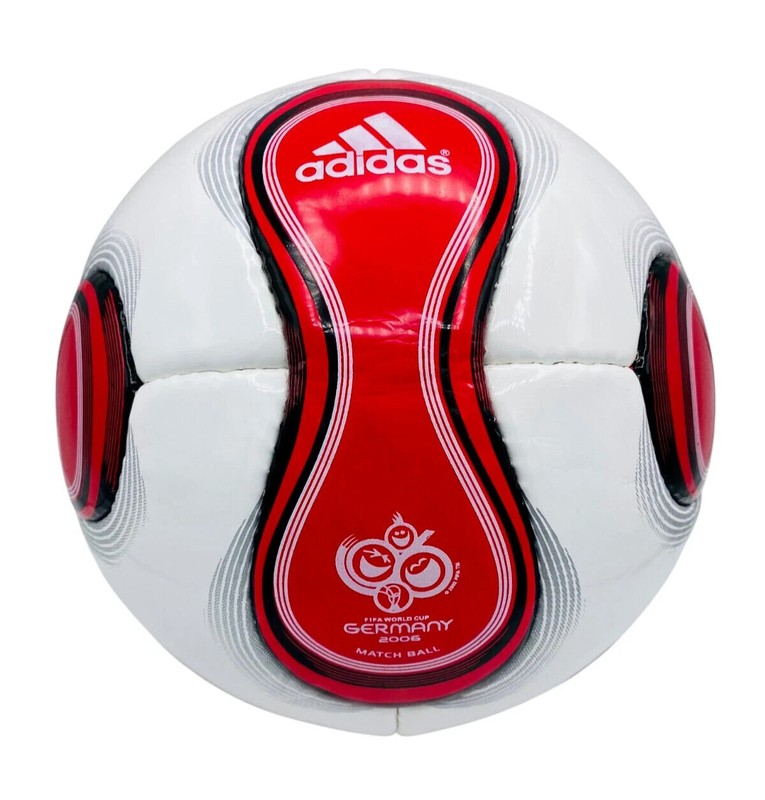 Teamgeist Official Match Ball 2006 FIFA World Cup Berlin Red Soccer Ball Size 5