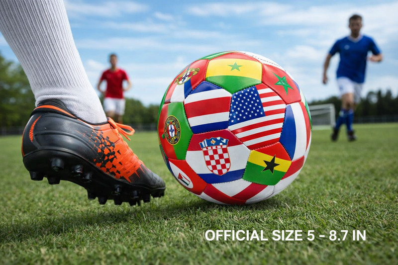 Official World Cup Flag Ball Size 5 Special Price Limited Offer Like FIFA gallery