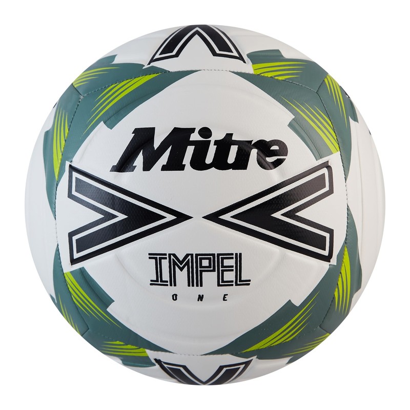 Mitre Impel One Soccer Ball Soft Touch Foam 6 Panel Durable Training Ball