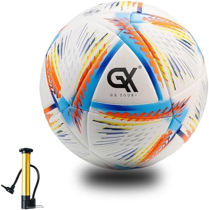 Thermo Bonded Polyurethane Soccer Ball Size 5 – Professional Grade PU Material,