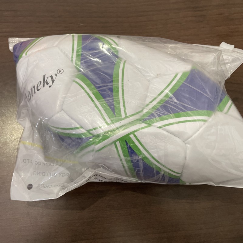 Aoneky Soccer Ball with Pump Size 3 – Single Deflated Ball WITH PUMP!