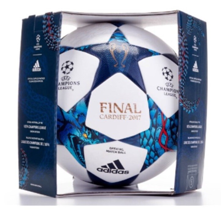 Fussball Adidas Final Cardiff 2017 OMB Matchball Champions League Spielball OVP