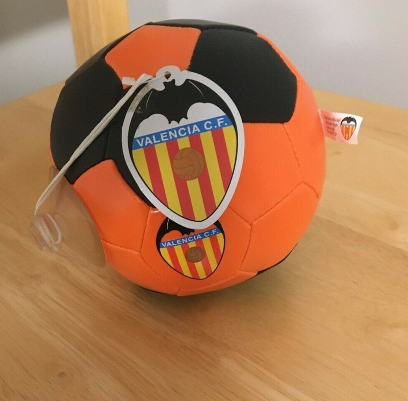 Valencia CF Mini Toy Soccer Ball Football La Liga Spain Display Piece RARE 