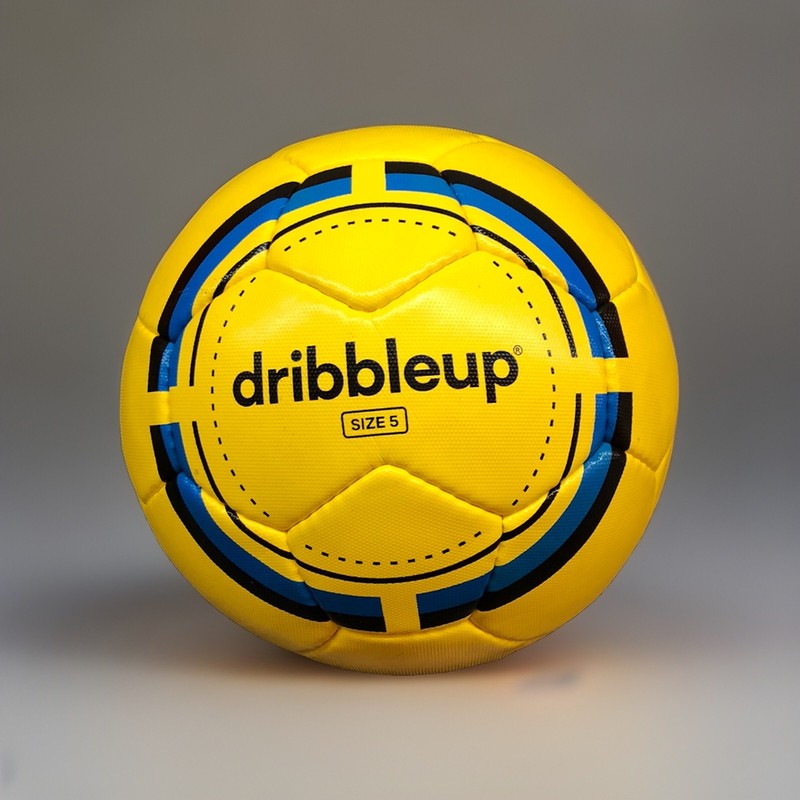 Dribble Up Smart Soccer Ball Size 5 Ball Training Ball Yellow Excellent