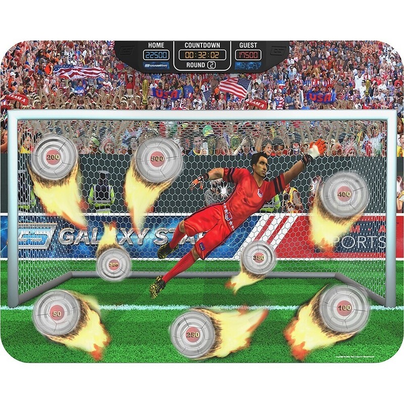 Galaxy Stars Pro Soccer Interactive 5'x4' Target Trainer Toy w/ Countdown Clock gallery