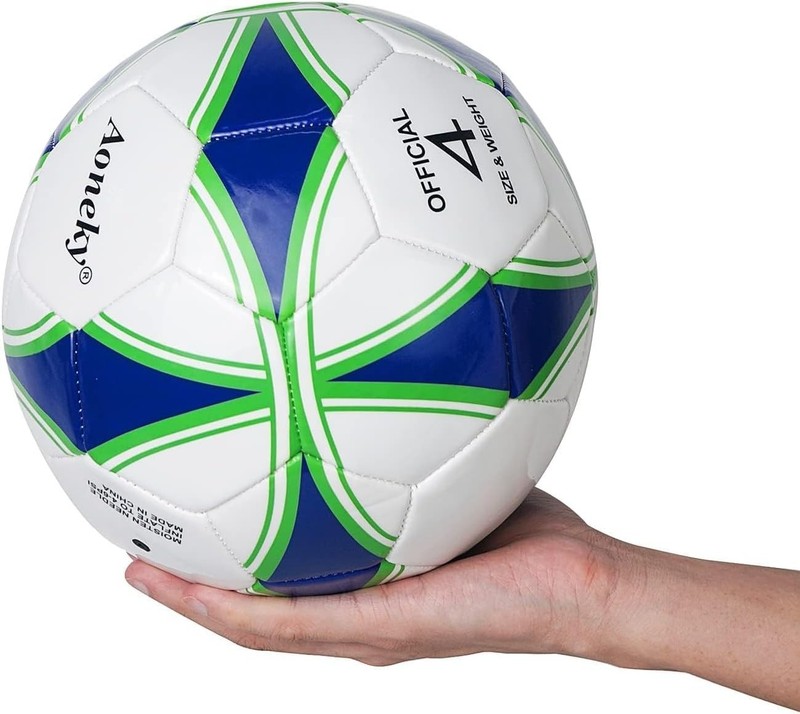 Lightweight Soccer Ball with Pump - Perfect for Recreational Play & Adults gallery