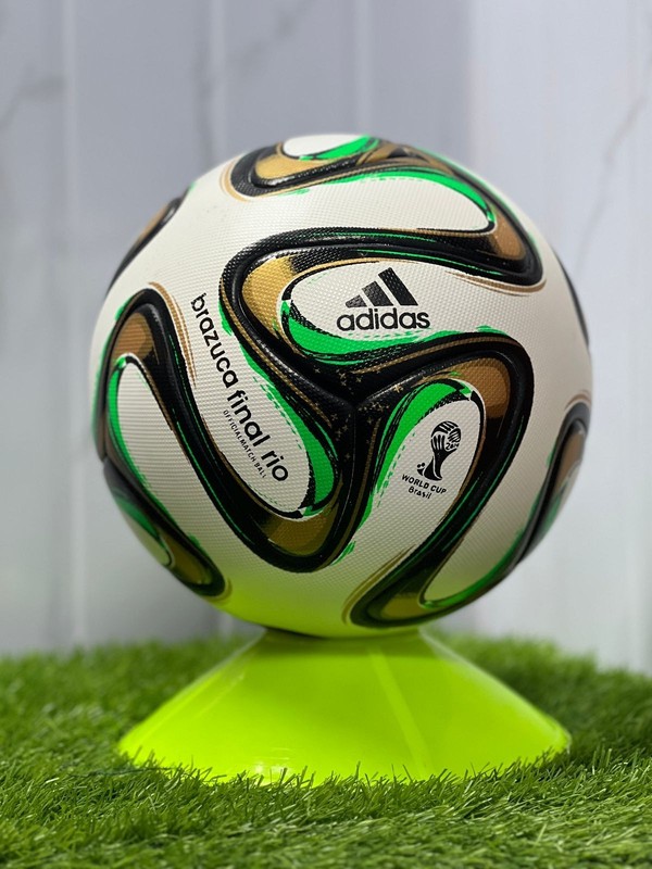 Brazuca Final Rio 2014 FIFA World Cup Brazil Official Soccer Size 5 Match Ball gallery