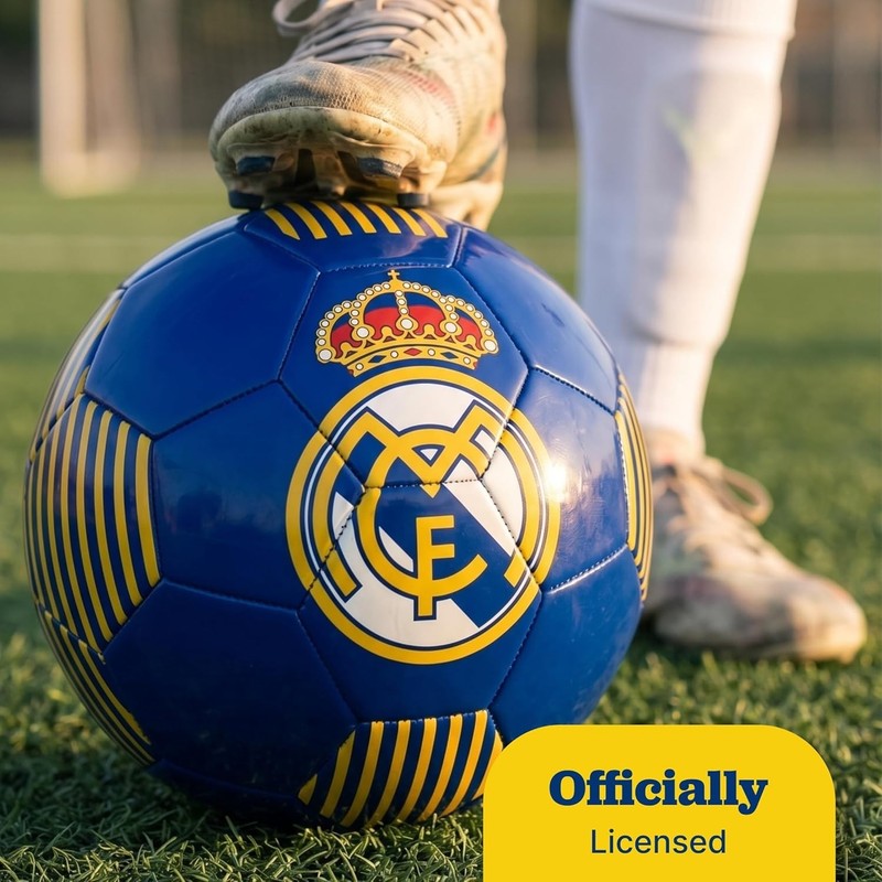 Authentic Real Madrid Football, Size 5 - Fan Collectible gallery