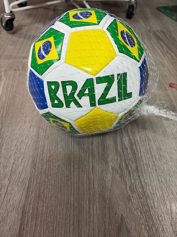 Brazil Team Official World Cup Country Flags Soccer Ball Size 5