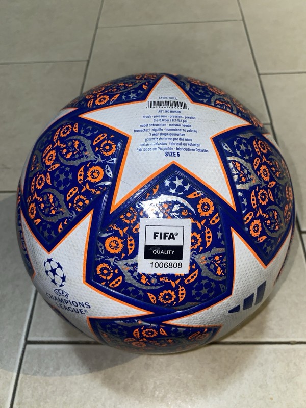 Adidas UEFA Istanbul 2023 Final Pro Match Ball Replica Size 5 gallery