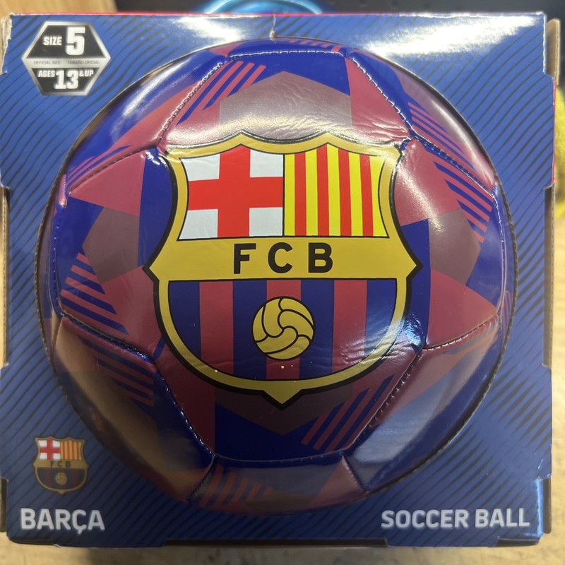 FC Barcelona Authentic Official Licensed Soccer Ball Size 5