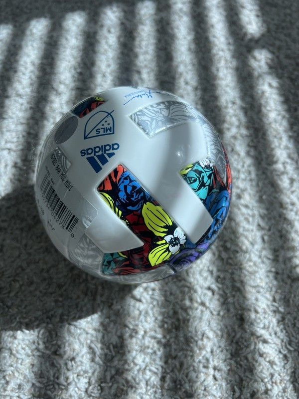 Adidas MLS Mini Soccer Ball Size 1 Skills Training Ball Floral Design Official