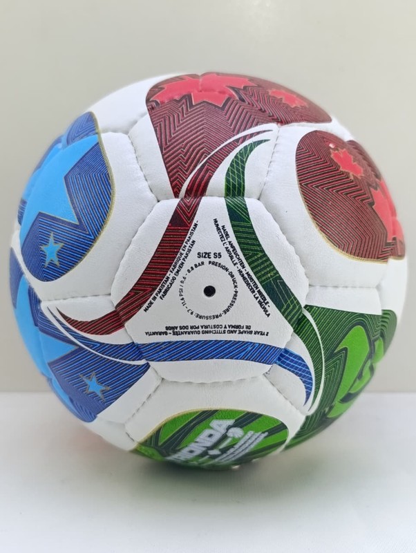TRIONDA WC 26 SIZE 5 HAND STITCHED SOCCER BALL gallery