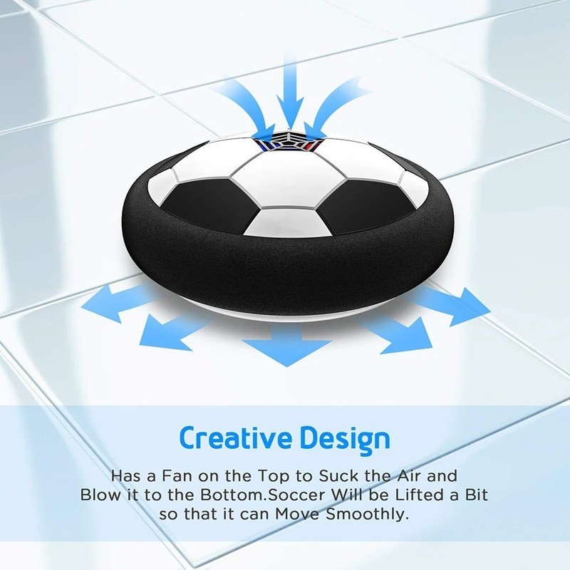 Hover Soccer Ball LED Light Floating Football Toy Kids Indoor Outdoor Game gallery