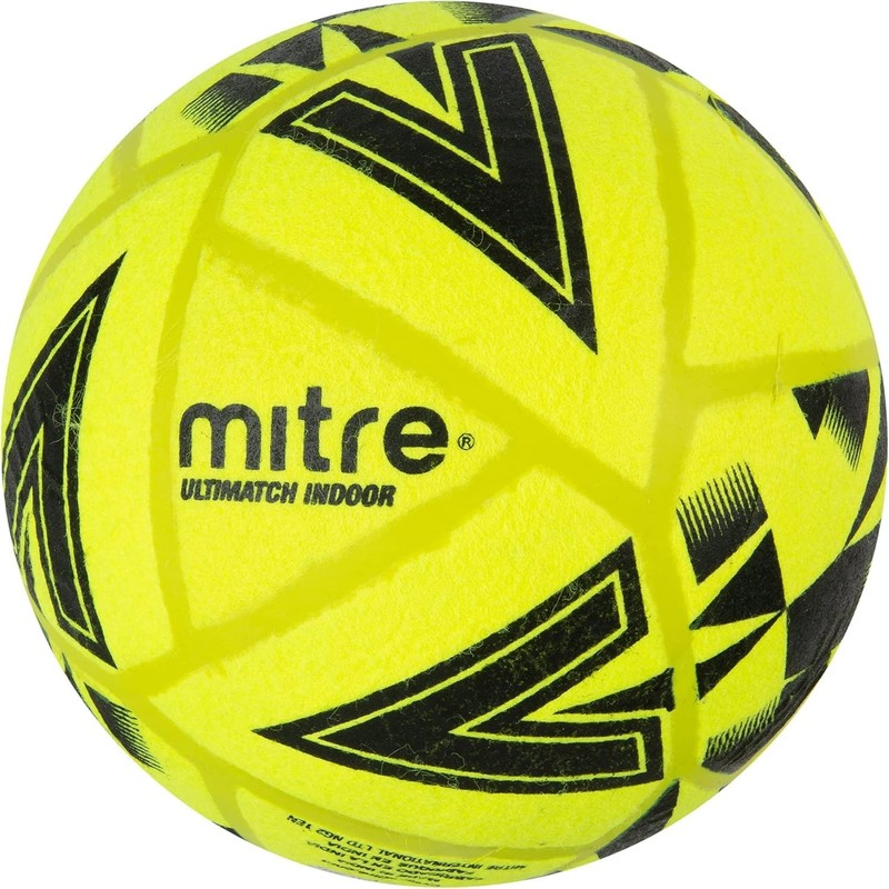 Ultimatch Indoor Soccer | Shape Retaining | Ball Soccer, Yellow/Black, 5 gallery