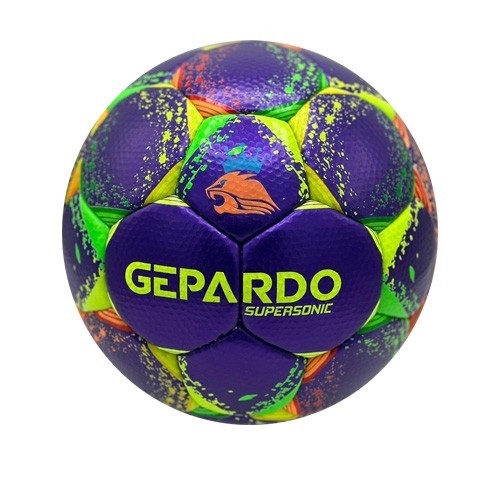 GEPARDO SUPERSONIC hand sewing OFFICIAL MATCH BALL (purple and multi ) size-5