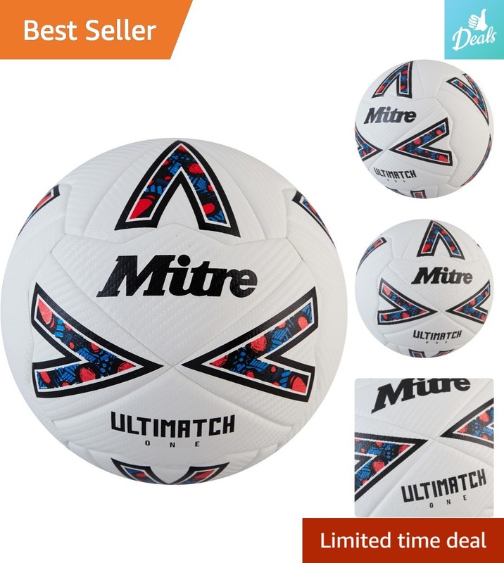 FIFA Certified ULTIMATCH Soccer Ball – Cushioned Touch, Water-Resistant Design