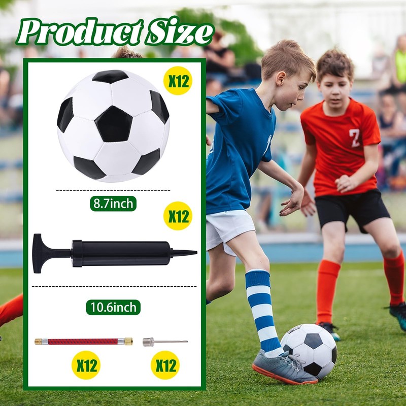 6 Set Operation Christmas Gifts Include Deflated Size 5 Soccer Balls Bulk wit... gallery