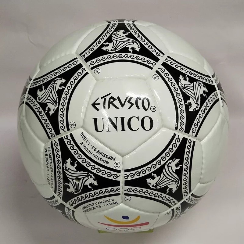 ADIDAS ETRVSCO UNICO BARCELONA OLYMPICS 1992 Official Match Soccer Ball Size 5 gallery