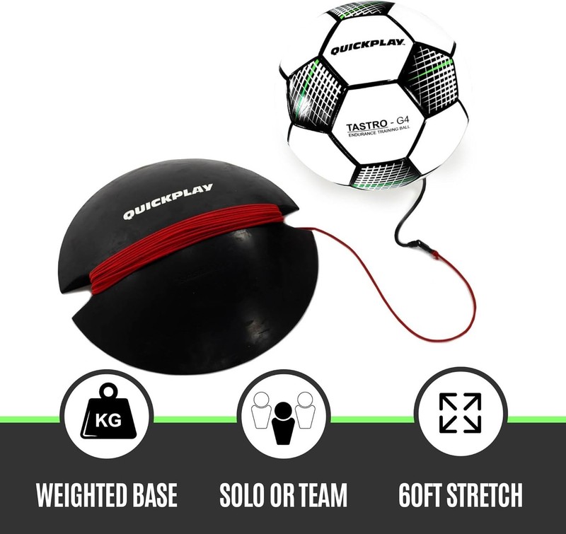 Size 5 Soccer Training Ball with Bungee System for Enhanced Skill Development gallery