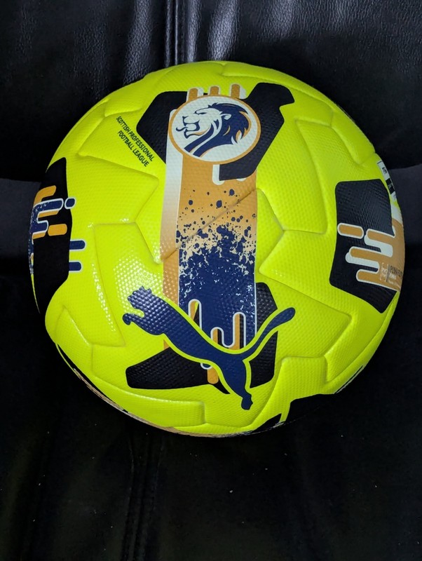 Puma Orbita SPFL Scotland Professional League Hi-Vis 2024/25 OFFICIAL Match Ball