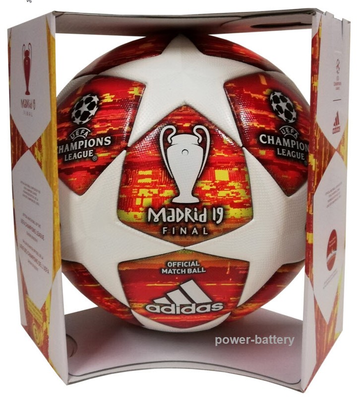 Adidas Finale 19 Madrid Professional Match Ball UEFA Champions League DN8685