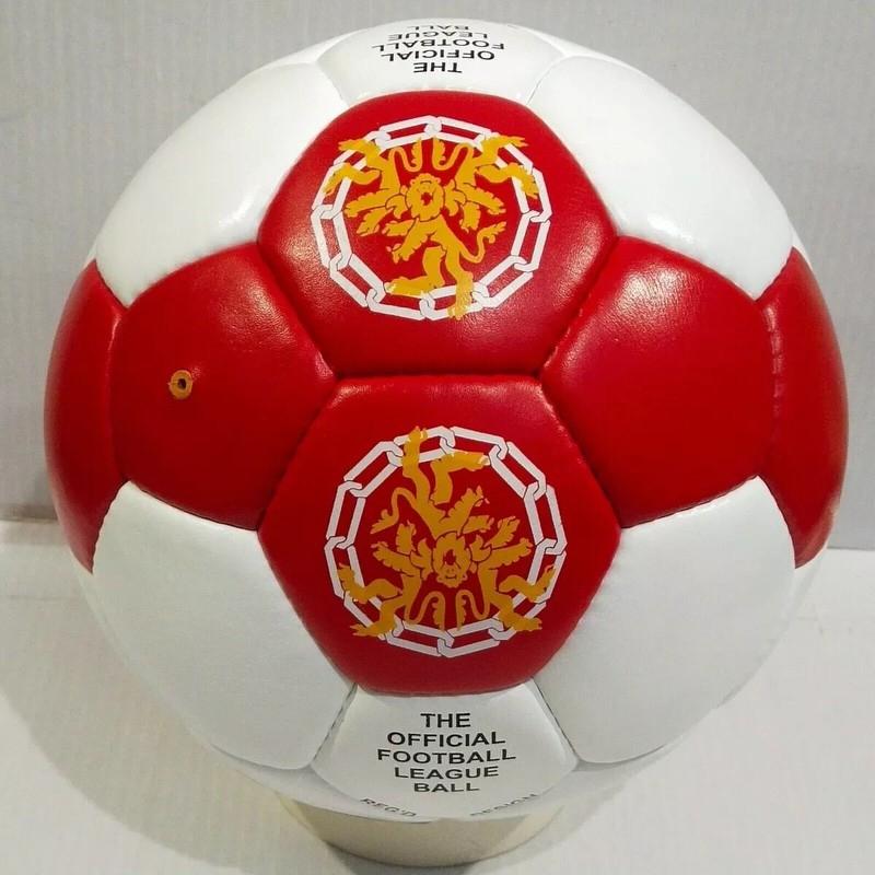 RARE MITRE PRO MAX 1980 | OFFICIAL MATCH BALL | GENUINE LEATHER gallery