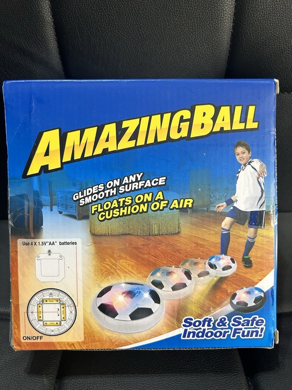 New Electric Hover soccer Ball with LED light foam disk indoor outdoor gallery