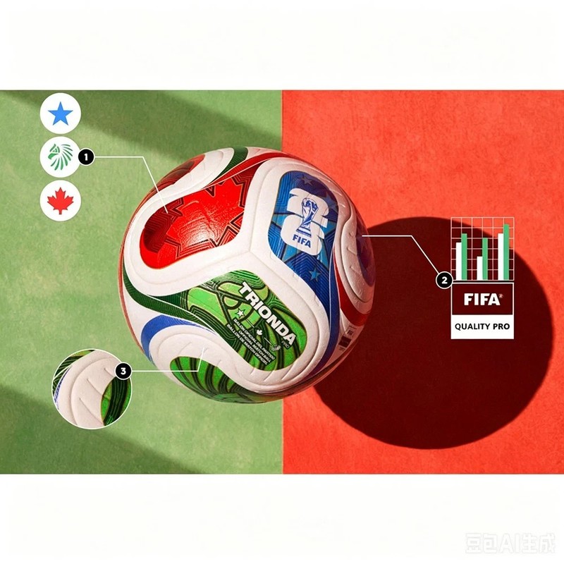 FIFA World Cup 2026 Trionda Club Competition Soccer Ball Size 5 gallery