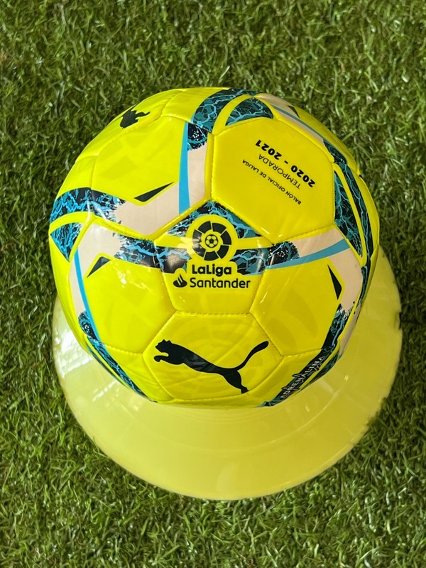 Puma Liga Santander Mini Ball Yellow/Blue/White