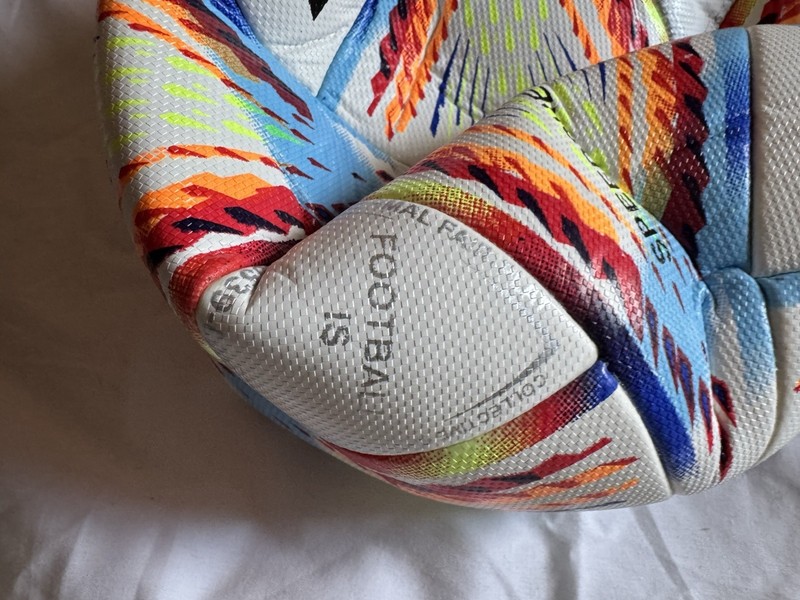 adidas Al Rihla Size 5 Match Soccer Ball FIFA Qatar 2022 H57783 gallery