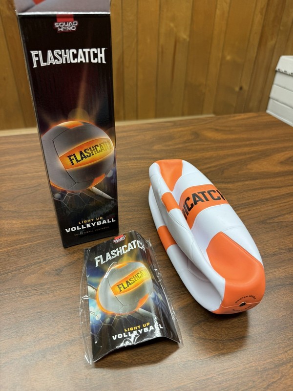 New in box! Squad Hero Flashcatch Light Up Volleyball Activated