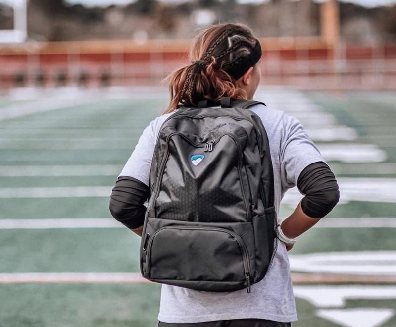 Hard Work Sports Soccer Backpack with Ball Holder, Bag One Size, Black gallery