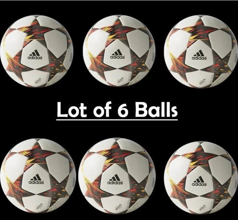 LOT OF 6 Adidas Matchball Finale 14 Champions League Game Balls replica ball