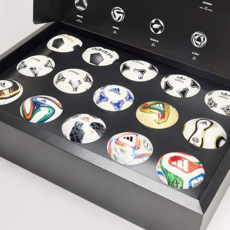 Adidas FIFA World Cup Complete Historic Replica Set 1970-2026 Mini Balls NEW