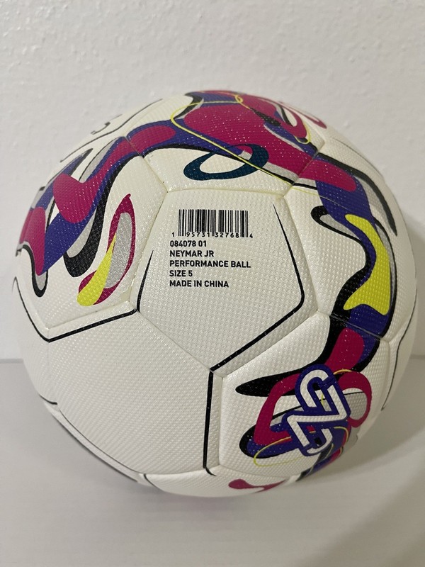 Puma Neymar JR Performance Ball White Soccer Way 1 084078 01 Size 5 gallery
