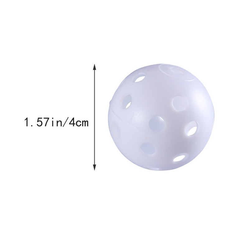 24pcs Air Flow Hollow Balls for Practice (White) ball practice ball Hollow ball gallery