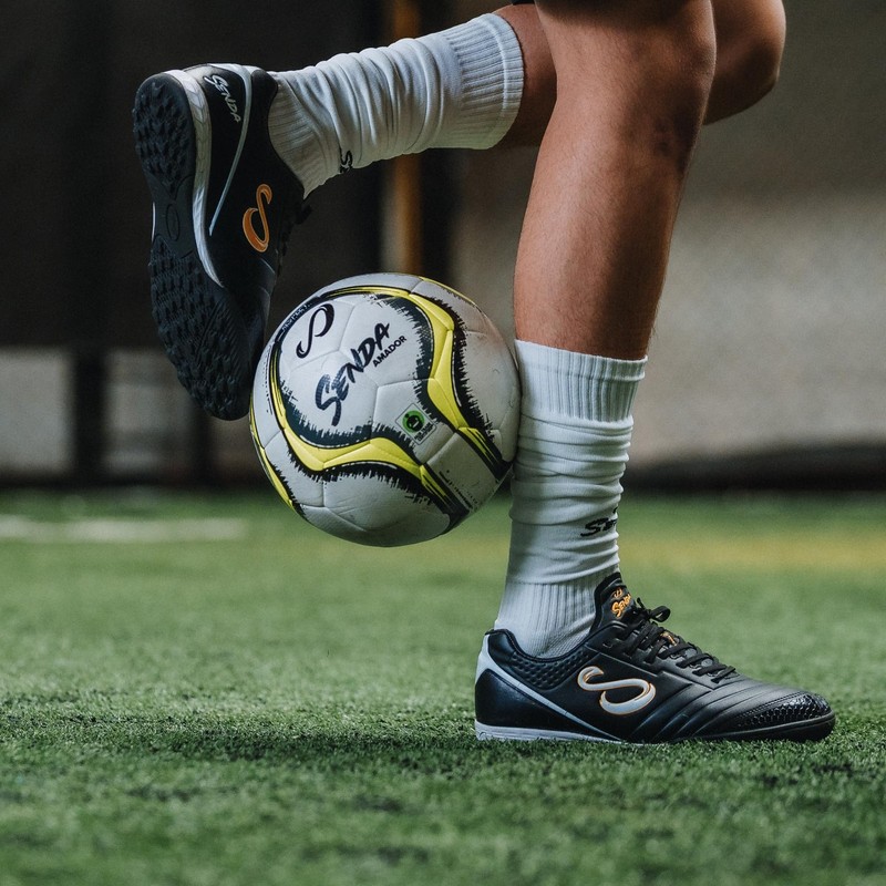 Amador Training Soccer Ball, Fair Trade Certified, White/Yellow, Size 3 (Ages... gallery