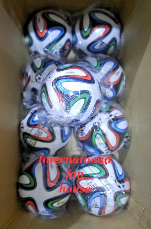 10×Adidas Brazuca Official Match Ball World Cup Brazil 2014 Soccer Ball Size 5