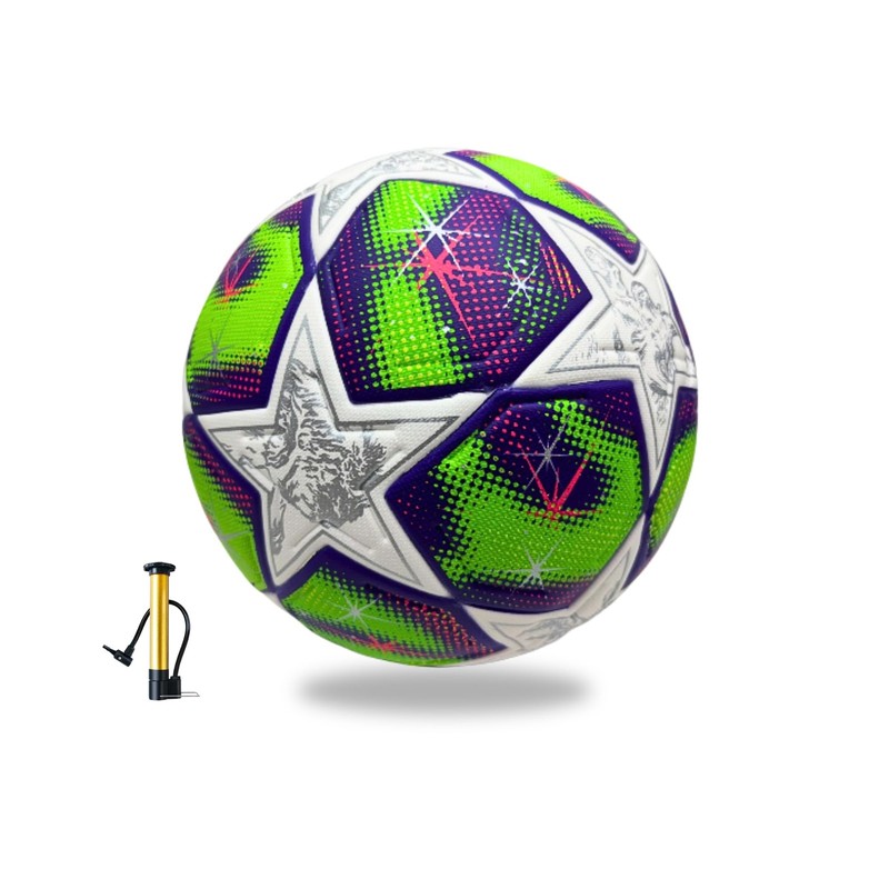 GX Professional Size 5 Soccer Ball. Textured, All-Terrain Training & Competit…