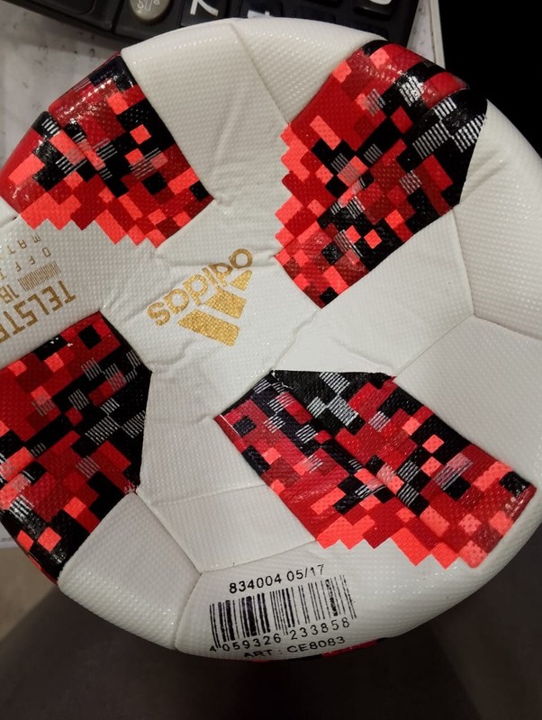 ADIDAS RED TELSTAR 18 FINAL WORLD CUP RUSSIA 2018 MATCH BALL SIZE-5 gallery