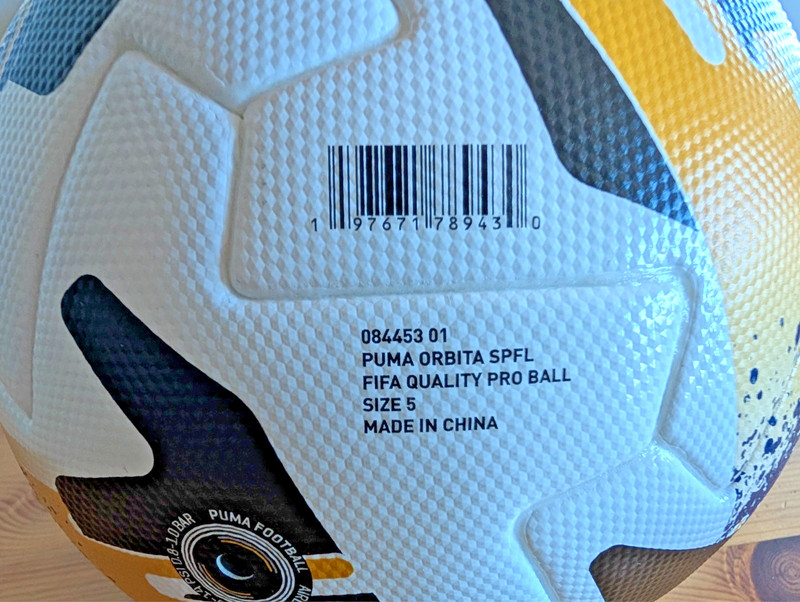 Puma Orbita FIFA Quality SPFL Pro Soccer Ball 084453-01 & 083899-01 Size 5 Set 2 gallery