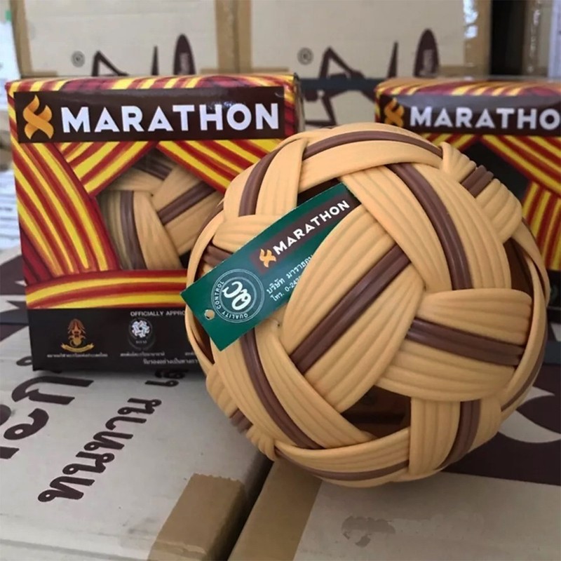 SEPAK TAKRAW MT201 Competition Model Synthetic Fiber Rattan Thai Kick Ball Game gallery